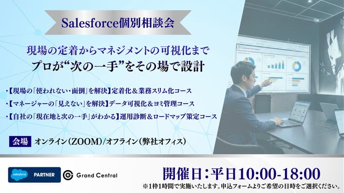 SalesforceのROIを最大化! 業績アップに直結する「勝てる」営業マネジメント実践会 (2)-1